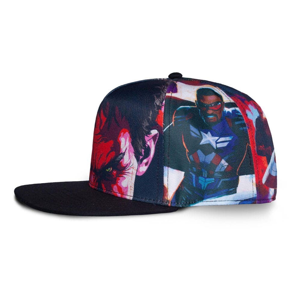 Officially Licensed Red Hulk Captain America Brave New World Snapback Cap