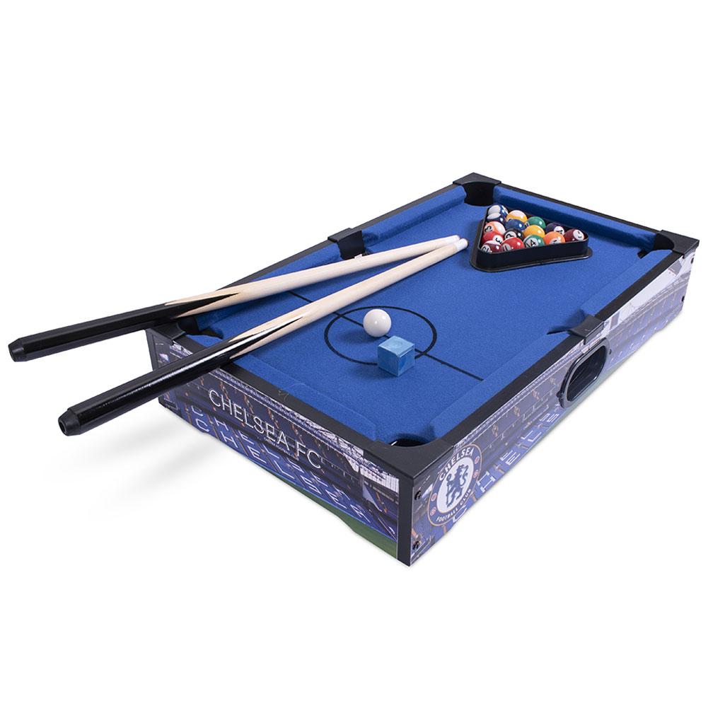 2024 Chelsea FC Themed 50cm Pool Table for 8 - Ball Game