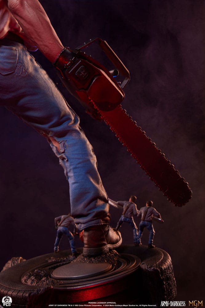 Army of Darkness Premier Series 1/4 Scale Ash Statue - Highly Detailed Collectible
