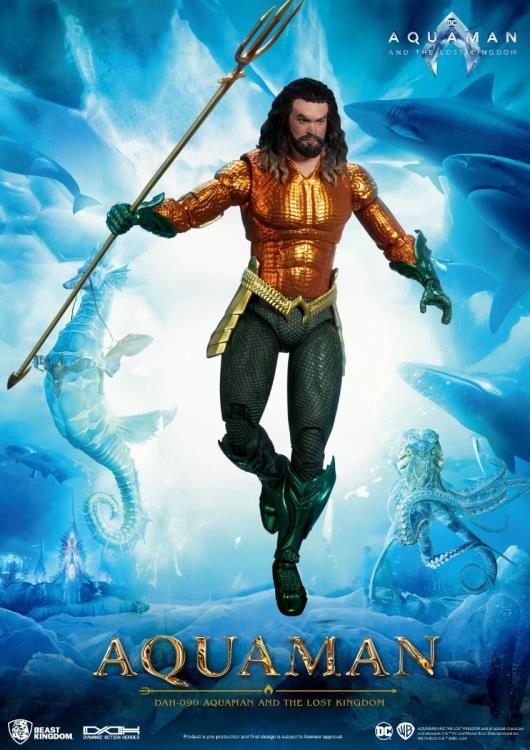 Dynamic 8ction Heroes: Highly Detailed Aquaman Action Figure from The Lost Kingdom
