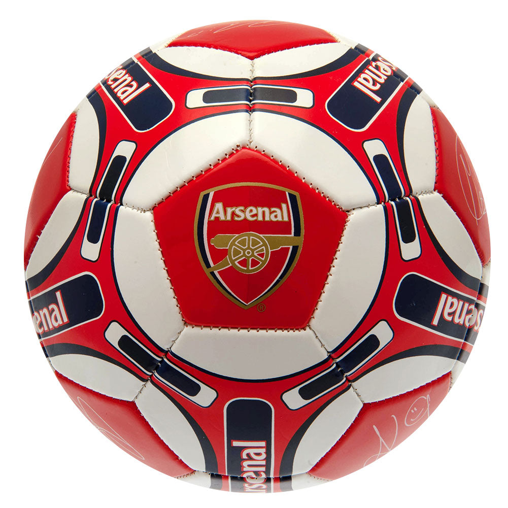 Authentic Arsenal FC Signed Training Equipment Gift Set for Football Enthusiasts