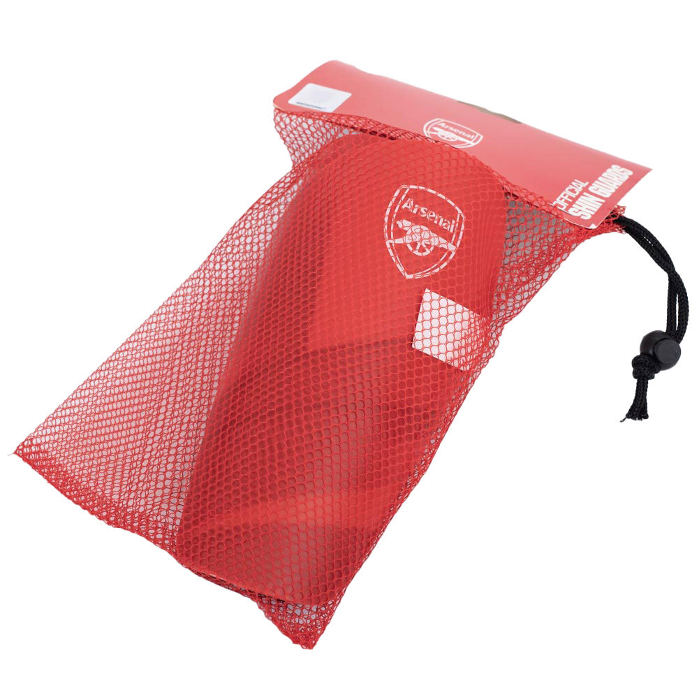Youth Arsenal Football Club Fuse-style Shin Guards for Youngsters
