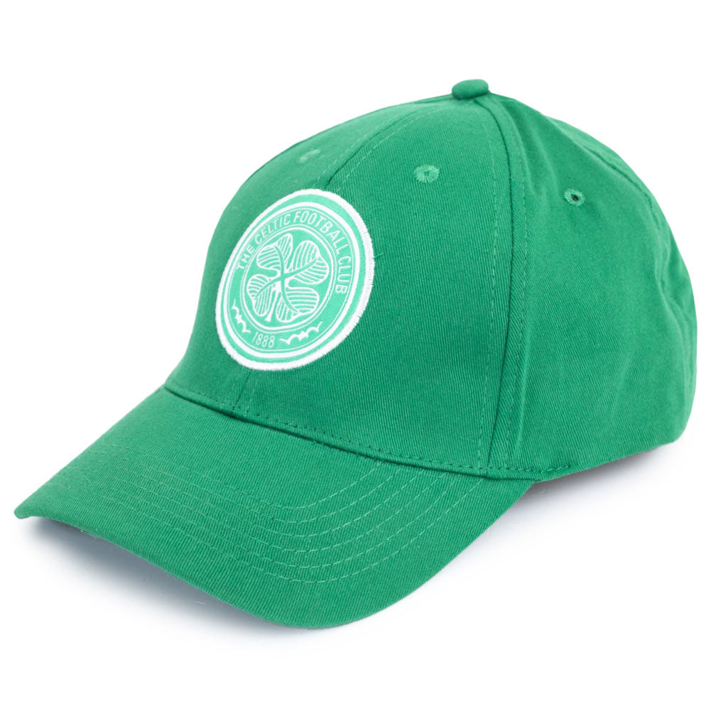 Stylish Green Celtic FC Curved Brim Cap for Adults