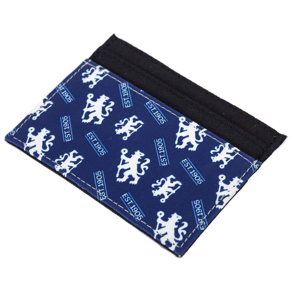 Chelsea Multicolored Iconic Brushed Canvas Card Holder