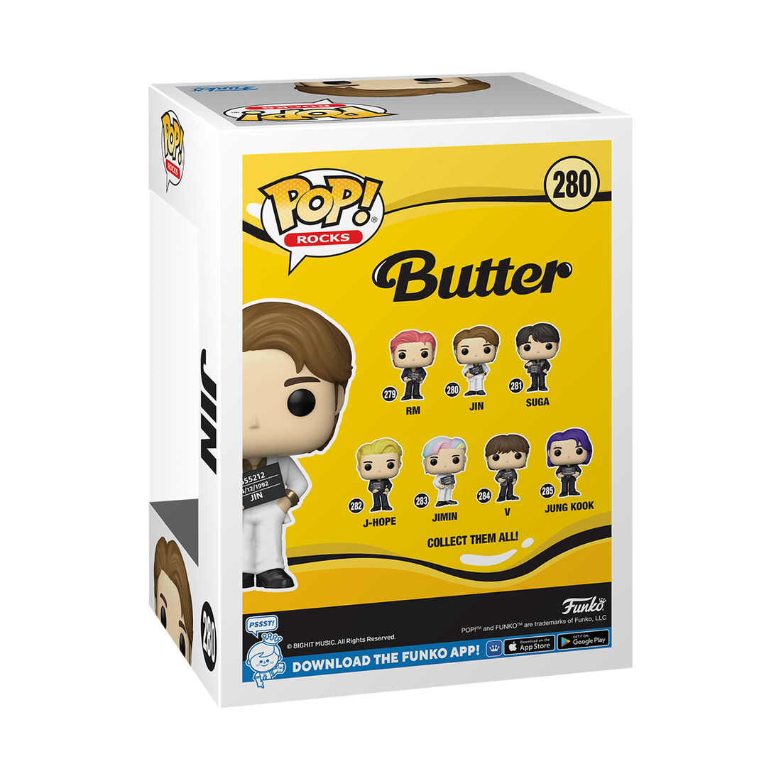 BTS Jin (Butter Theme) Collectible Funko Pop! Vinyl Figure