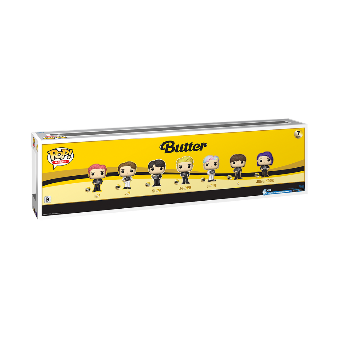 Exclusive BTS Butter 7-Pack Funko Pop! Vinyl Figures