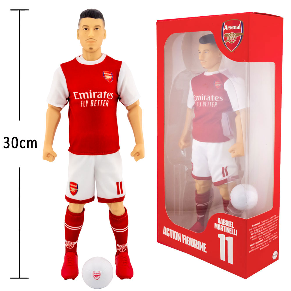 6 - inch Detailed Arsenal FC Gabriel Martinelli Articulated Action Figure