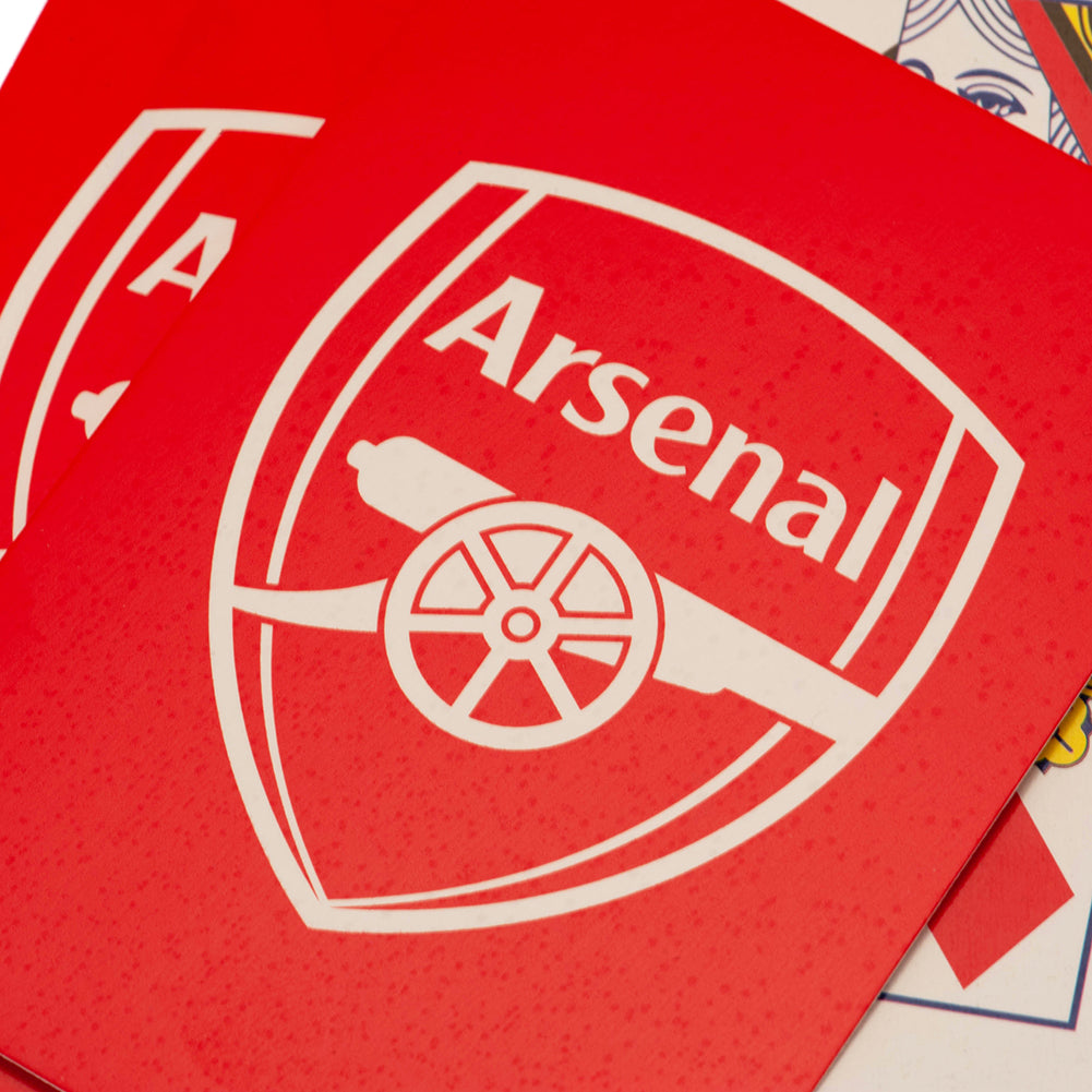 High - end Arsenal Football Club Executive Playing Card Set