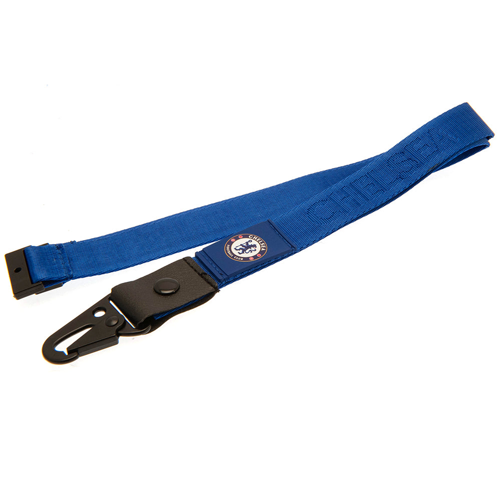 Deluxe Chelsea Football Club Lanyard for Carrying ID Cards and Keys