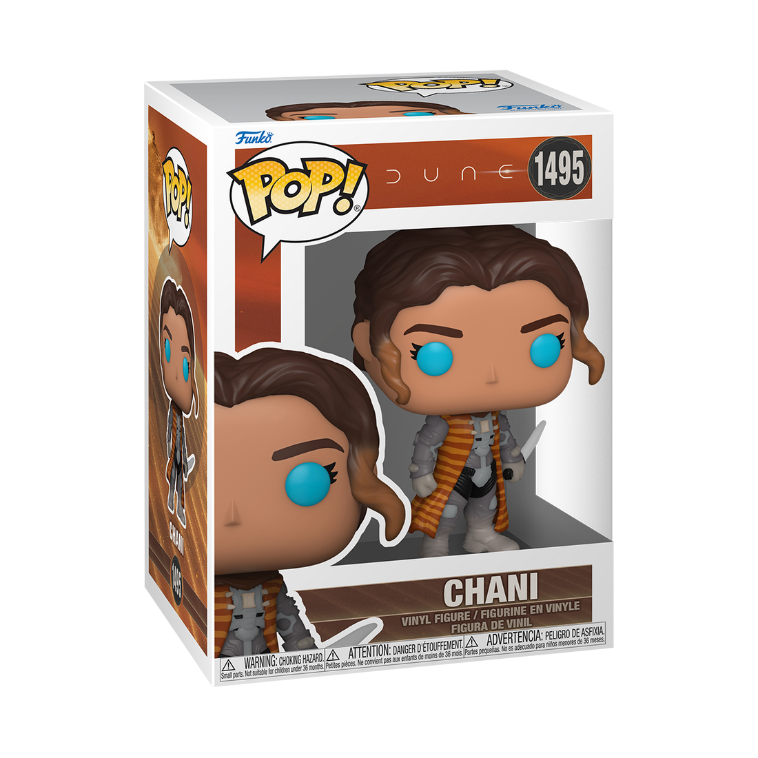 Collectible Chani from Dune: Part Two Funko Pop! Vinyl Action Figure