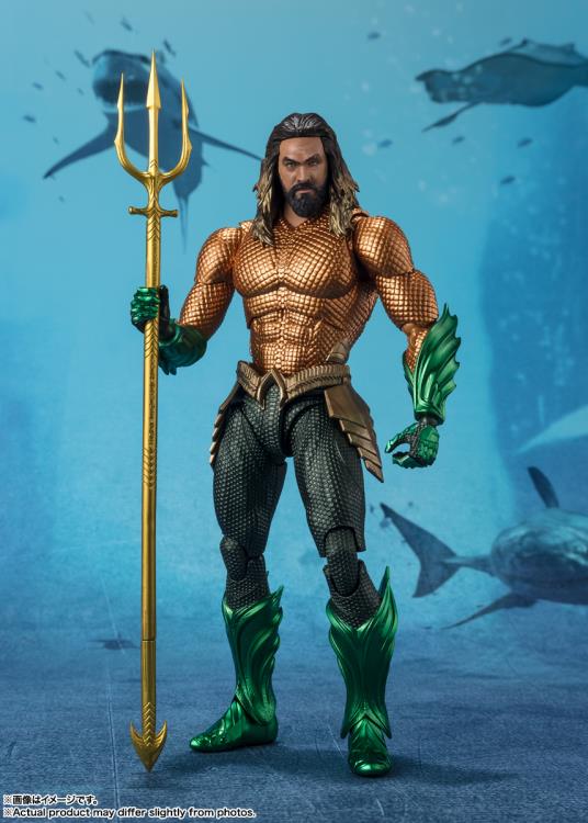 S.H.Figuarts Premium Aquaman Action Figure from The Lost Kingdom