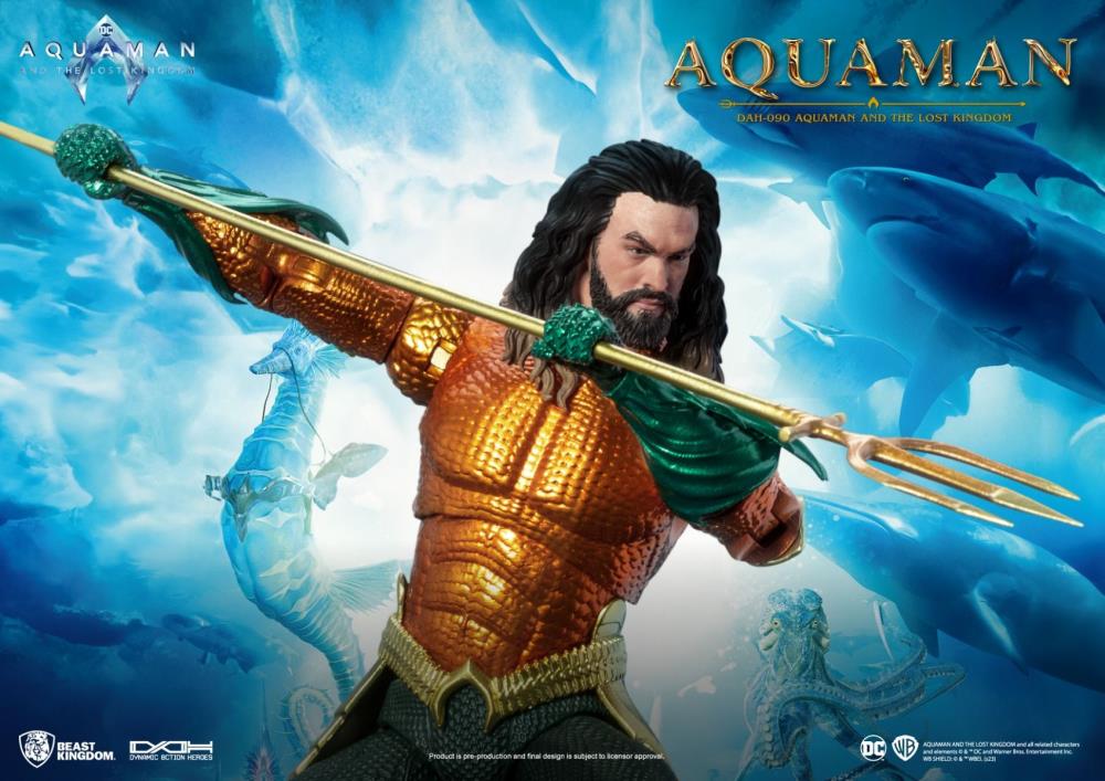 Dynamic 8ction Heroes: Highly Detailed Aquaman Action Figure from The Lost Kingdom