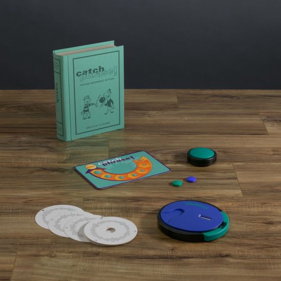 Vintage Catch Phrase Game in Stylish Bookshelf Edition
