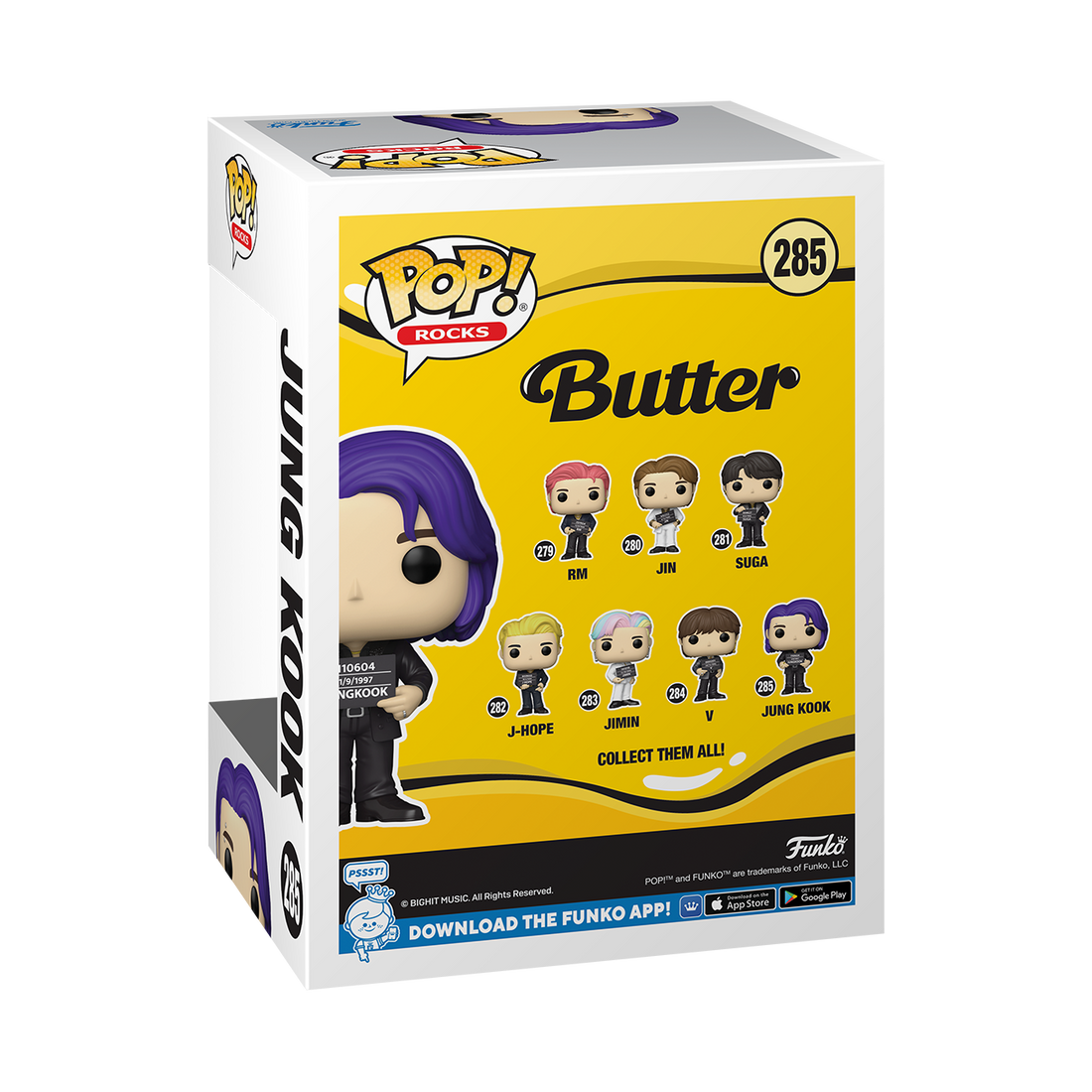 BTS Jung Kook (Butter) Collectible Funko Pop! Vinyl Figure