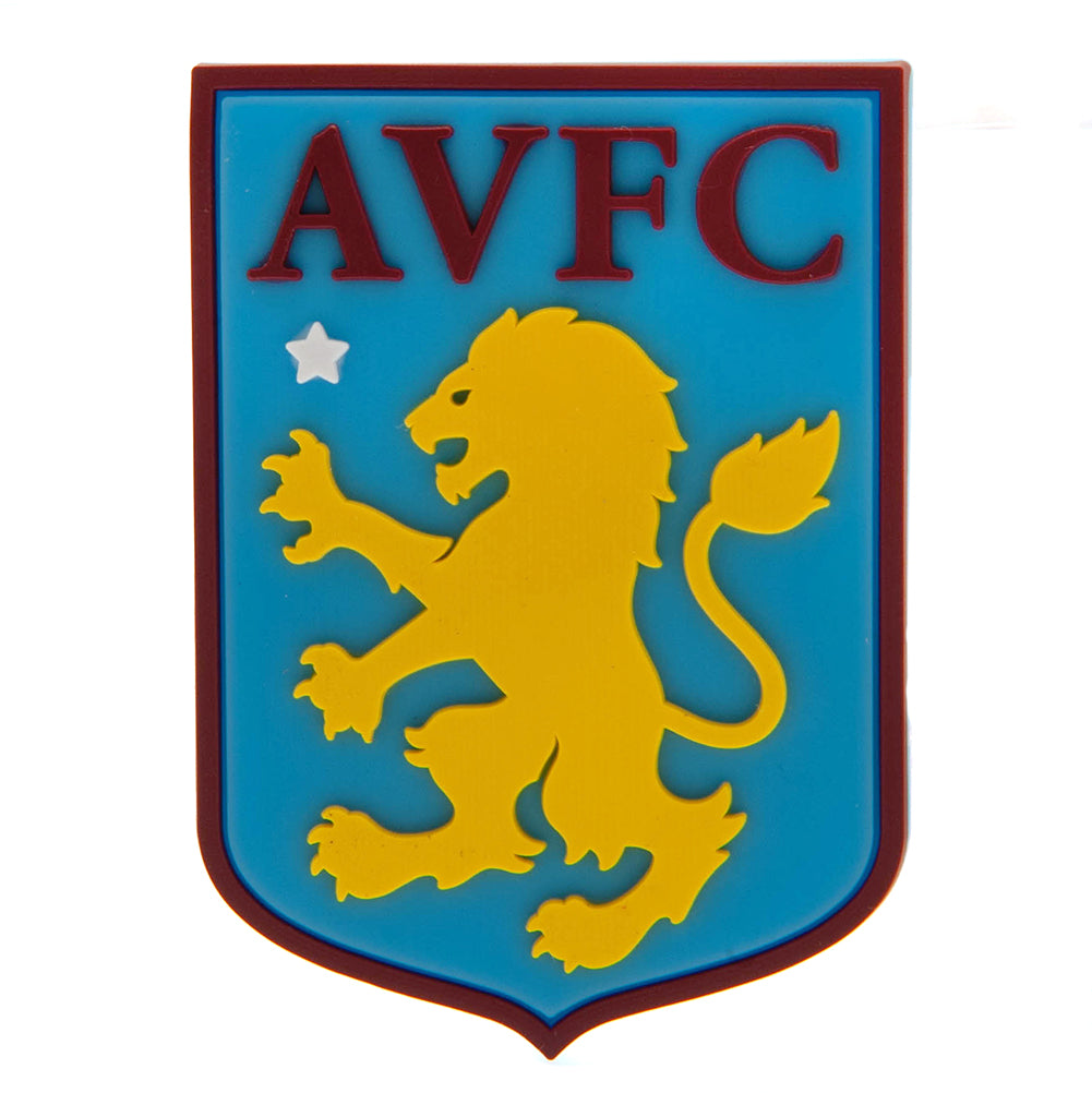 Aston Villa FC 3D Fridge Magnet with Vibrant Colors and Soft PVC
