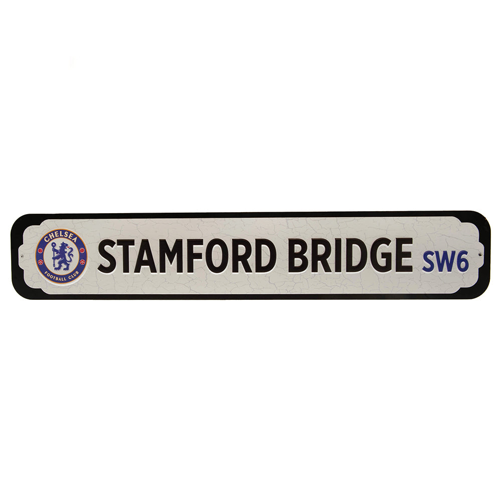 Chelsea FC High - end Embossed Stadium Sign for Display