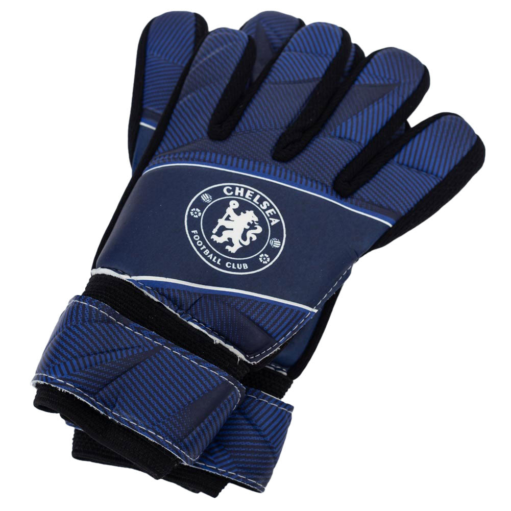 Youth Chelsea Football Club Fuse Style Goalkeeper Gloves for Goalies
