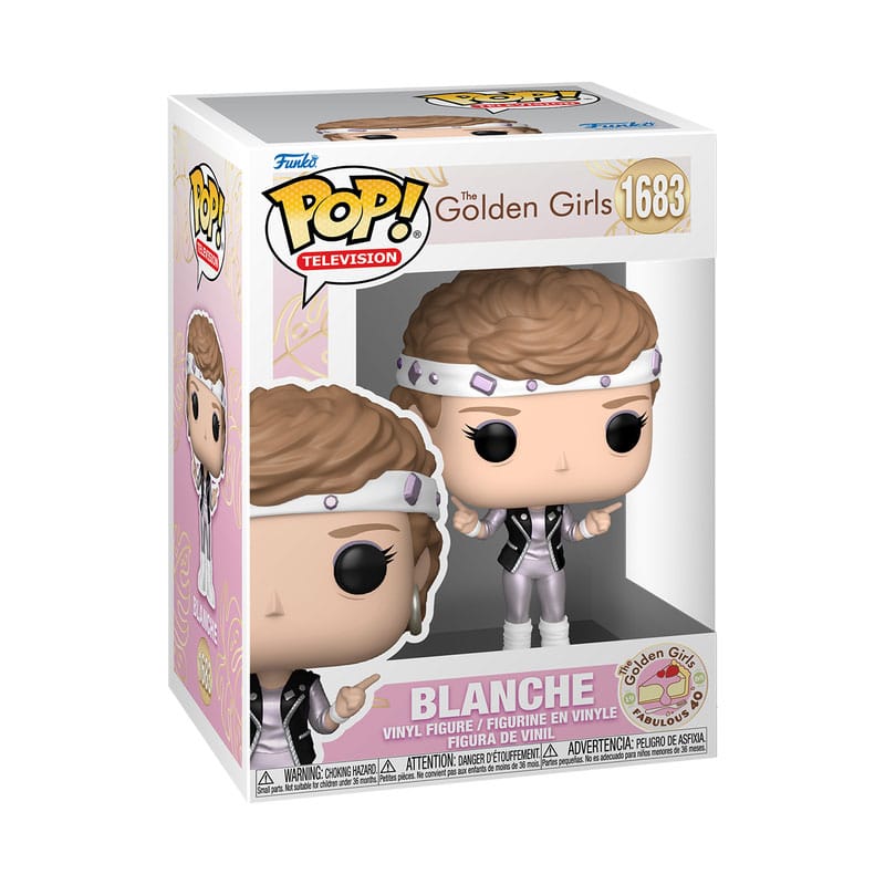 The Golden Girls Blanche in Stylish Gym Outfit (Fabulous 40) Collectible Funko POP! Vinyl Television Figure