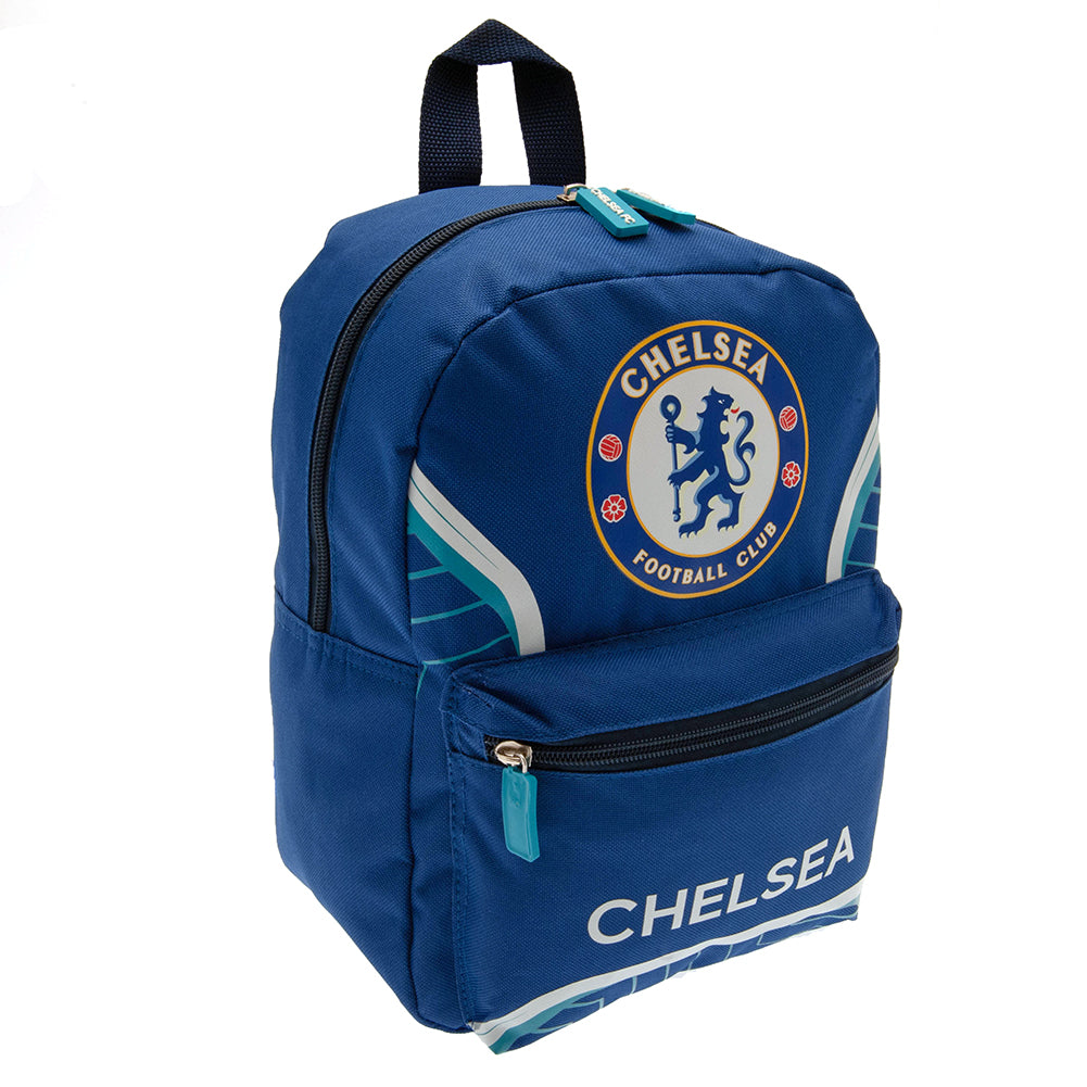 Chelsea Football Club Flash Design Junior School Backpack for Young Fans