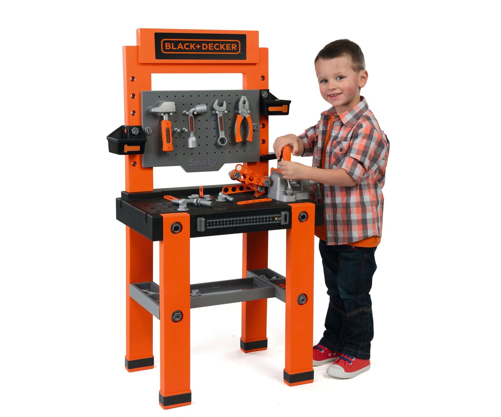 Black & Decker Bricolo One Kids' DIY Workbench Playset for Young Builders