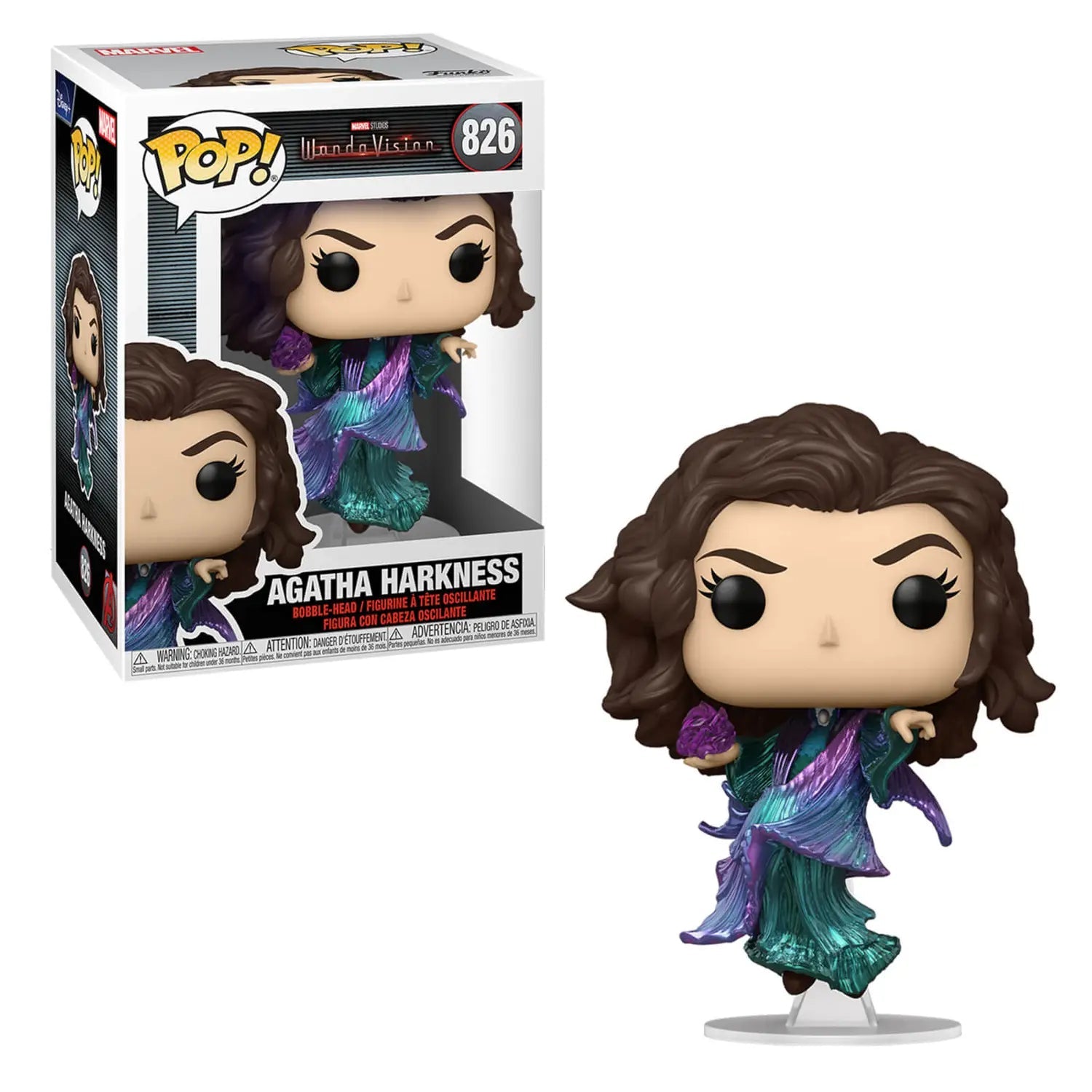 Marvel WandaVision Agatha Harkness 3 3/4-Inch POP! Vinyl Collectible Figure