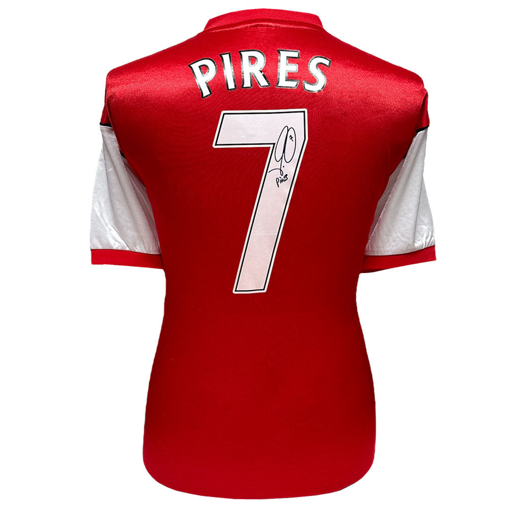 Authentic Signed Football Shirt of Arsenal's Robert Pires