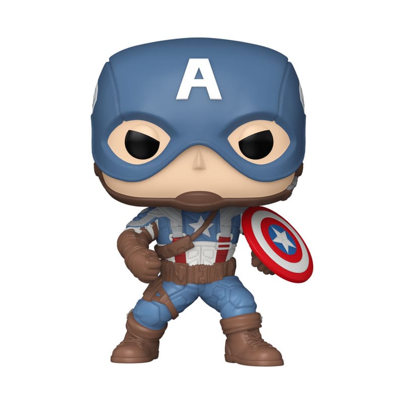 Funko POP! Vinyl Figure - Captain America from Marvel's Infinity Saga MCU Archives
