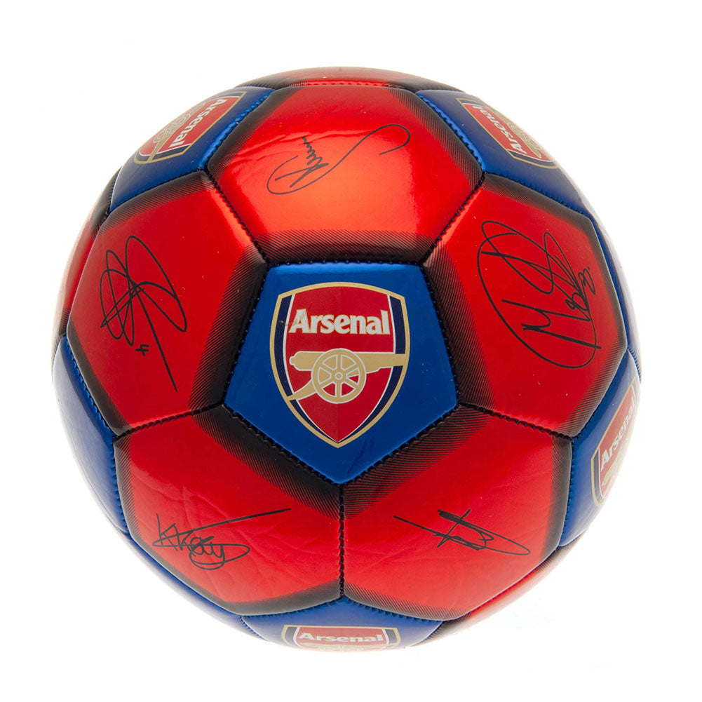 Arsenal FC High - spec 26 - panel Skill Practice Football with Signature