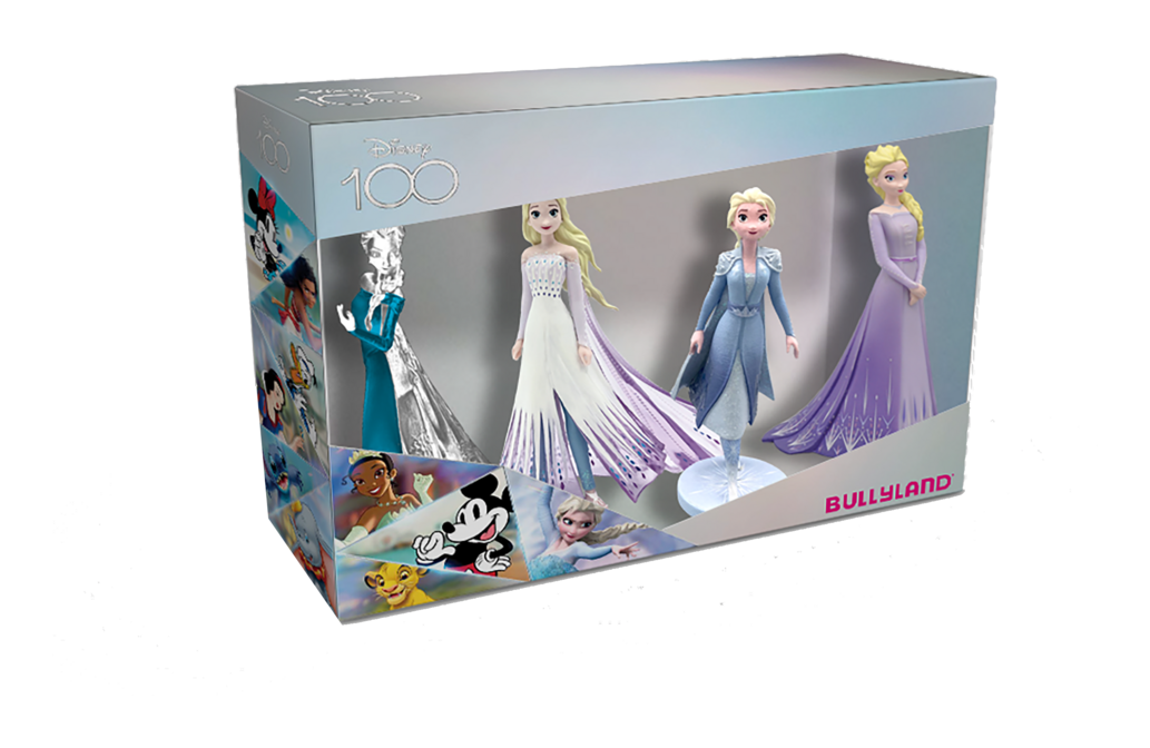 Bullyland Disney 100th Anniversary Frozen Exclusive Platinum Collection Set