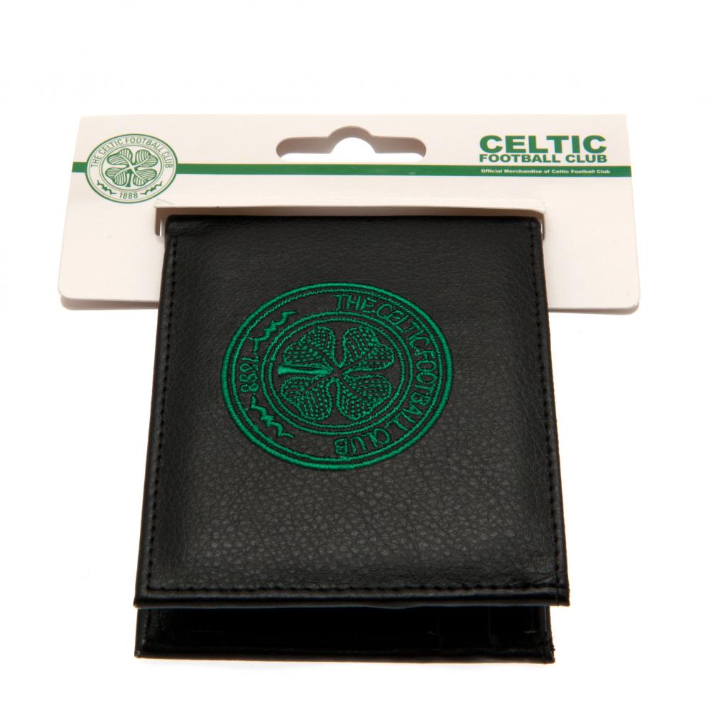 High - Quality Embroidered Celtic Football Club Leather - Look Wallet
