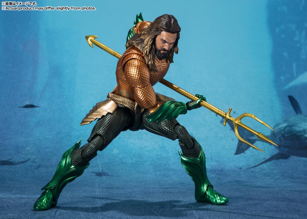S.H.Figuarts Premium Aquaman Action Figure from The Lost Kingdom