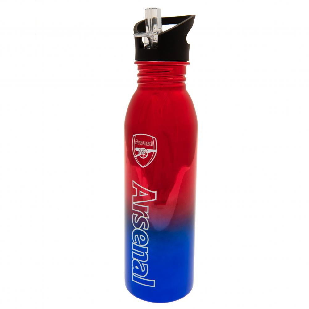 Arsenal FC Stylish Stainless Steel Metallic Drinking Bottle