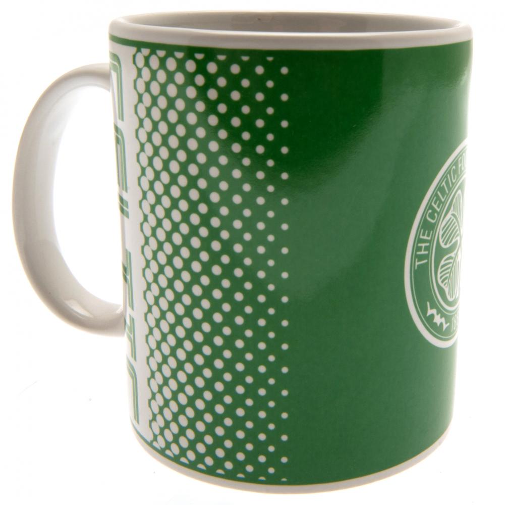 Gorgeous Celtic FC Ceramic Coffee Mug with Fade Design