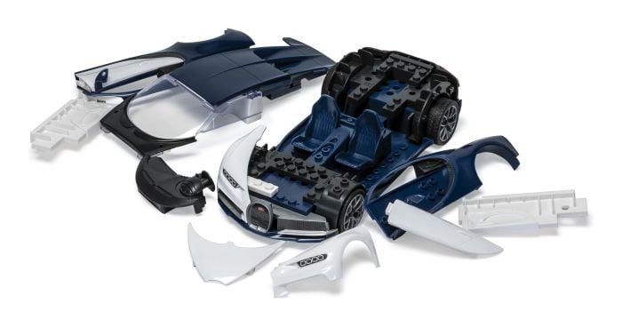 Airfix Quick Build Model of Bugatti Chiron Super Sports Car