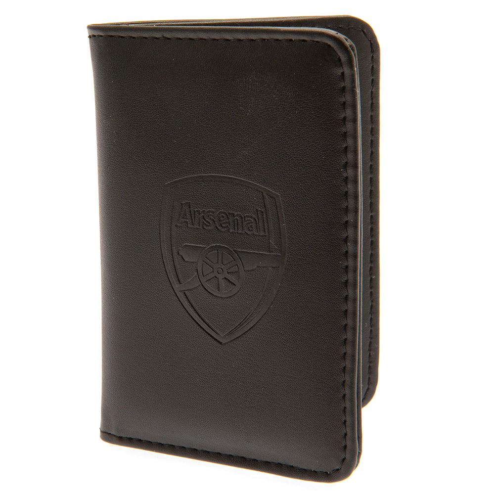 Premium Arsenal Football Club Executive PU Card Holder for Multiple Card Types