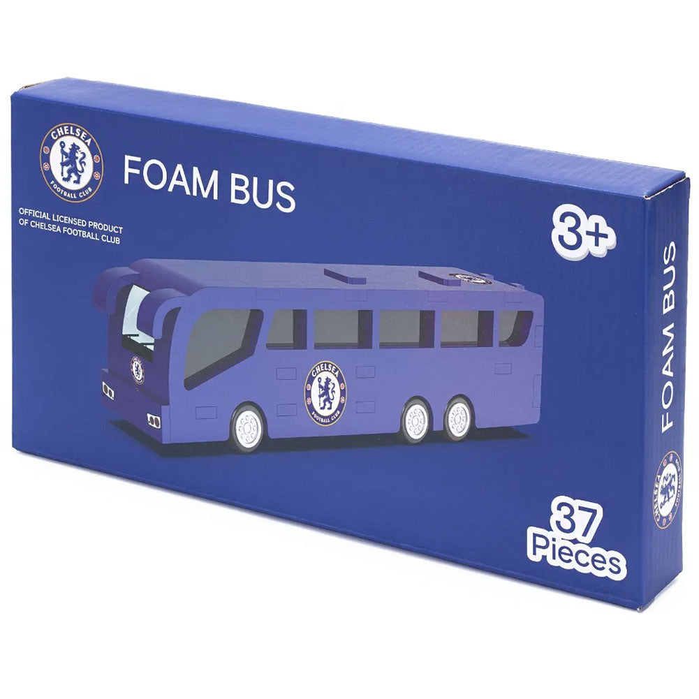 37-Piece Chelsea FC Team Bus Foam Puzzle for Ages 3+