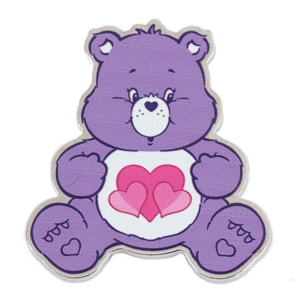 Vibrant Purple Care Bears Harmony Enamel Pin Badge