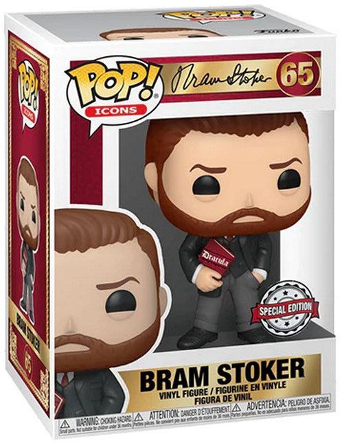 Exclusive Bram Stoker Funko Pop! Vinyl Collectible Figure for Dracula Enthusiasts