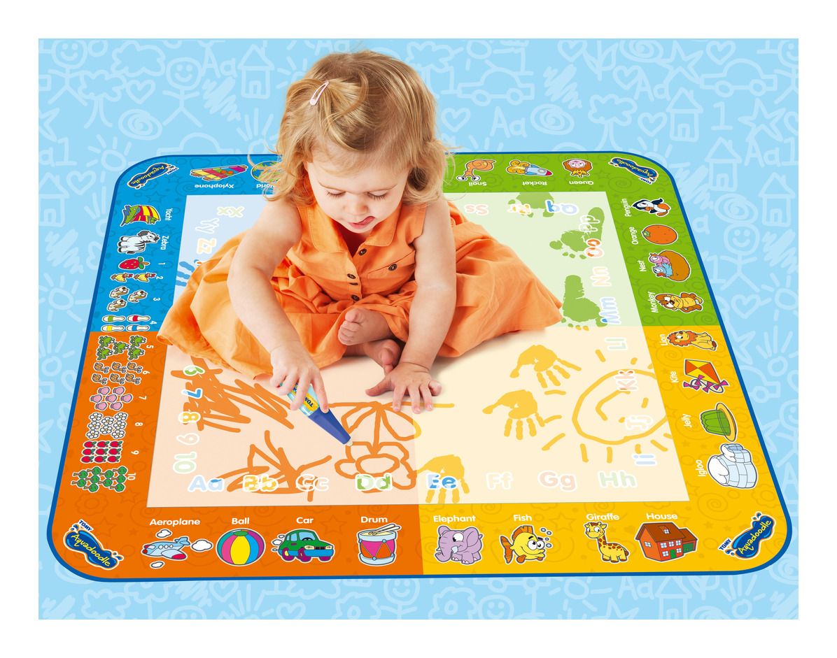 Aquadoodle Classic Color Mat - Endless Mess - Free Drawing Fun