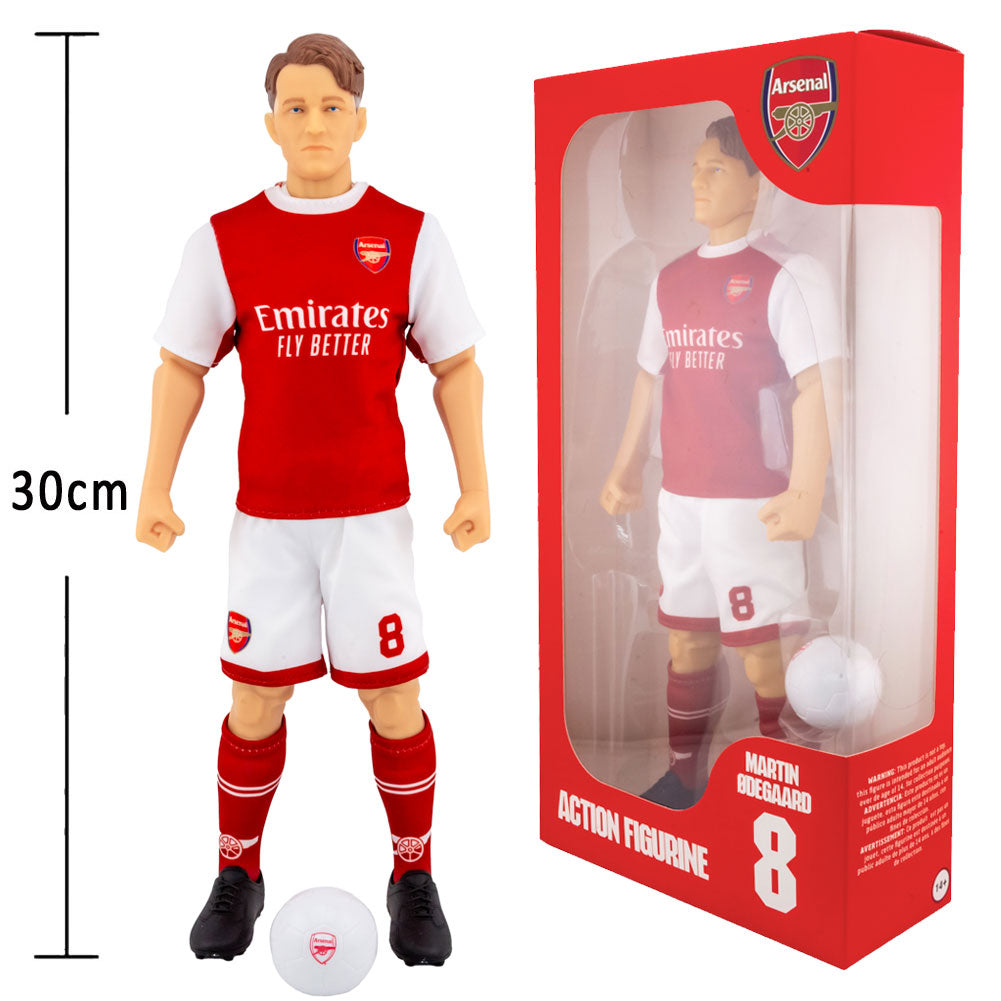 Authentic Arsenal FC Martin Ødegaard Action Figure Collectible for Football Fans