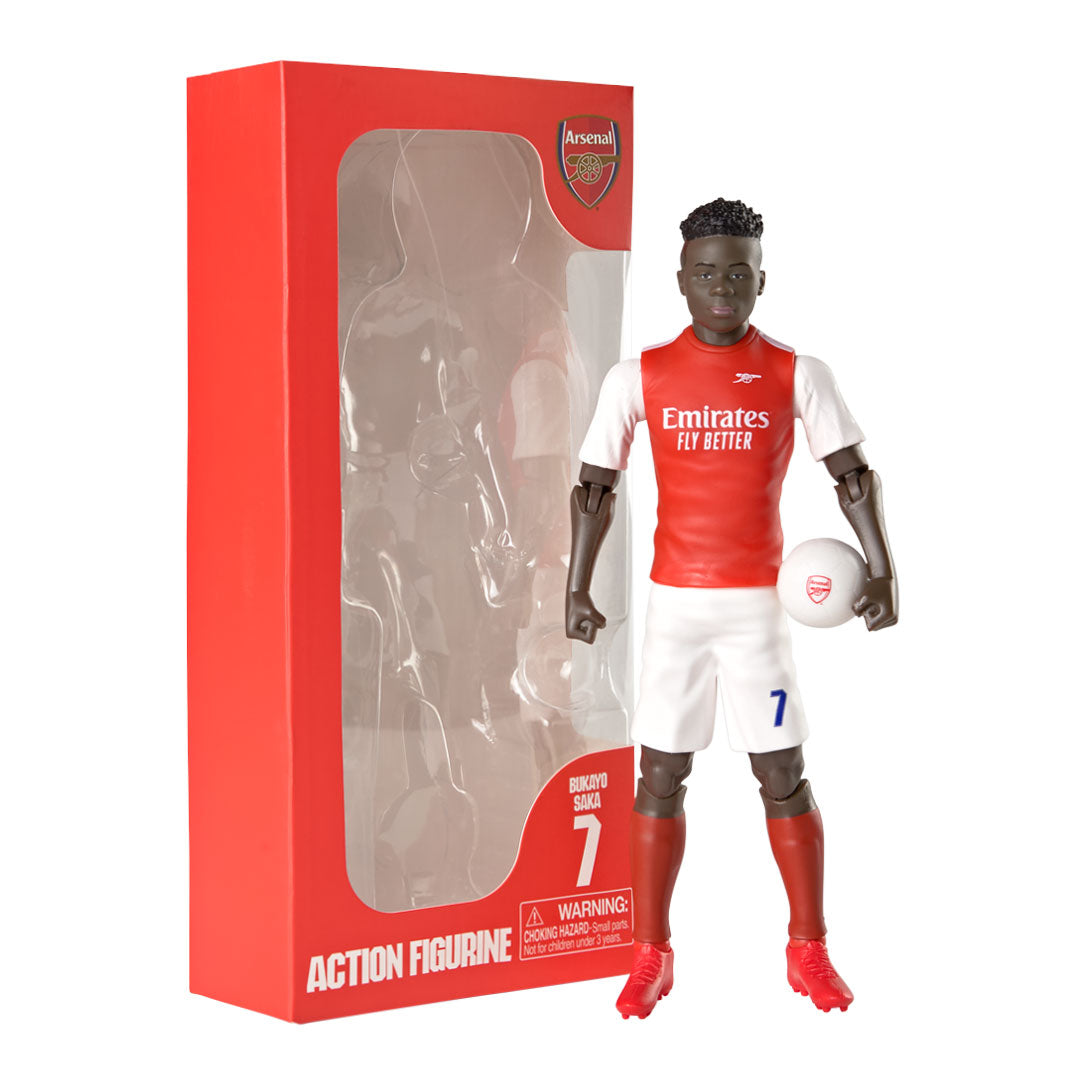 High - Quality Arsenal Football Action Figure of Bukayo Saka Wearing Number 8