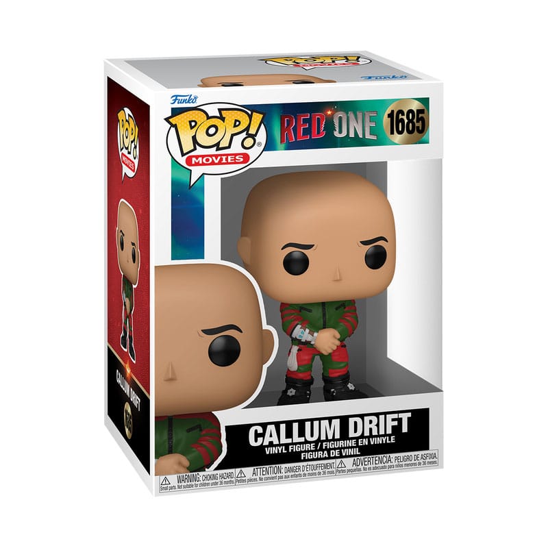 Callum Drift from Red One - A Super Fun and Collectible Funko POP! Vinyl Figure for Movie Enthusiasts