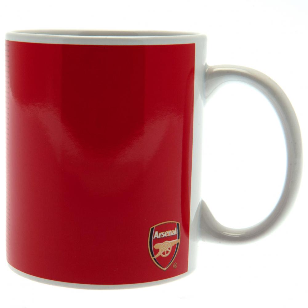 Arsenal Football Club Halftone Design Ceramic Coffee Mug for Daily Use