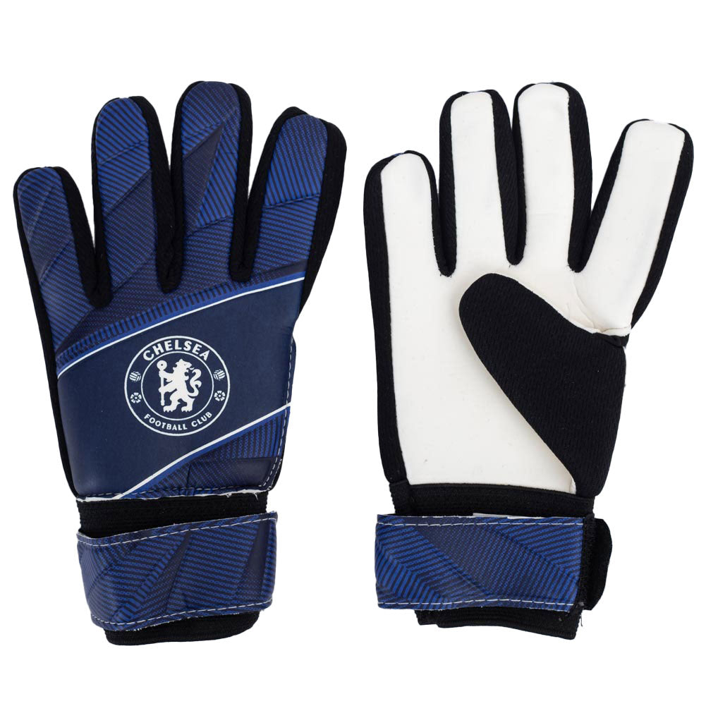 Youth Chelsea Football Club Fuse Style Goalkeeper Gloves for Goalies