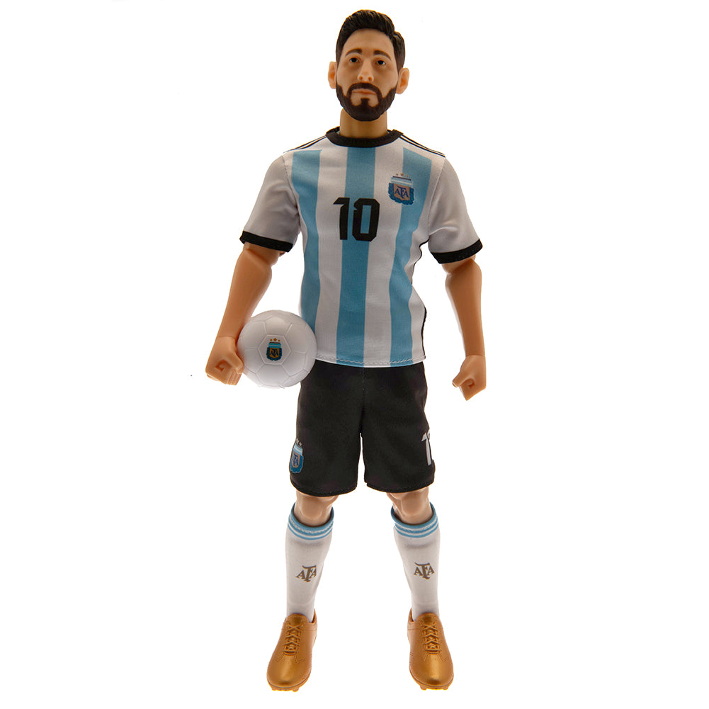 6 - inch Argentina Lionel Messi 10 - Numbered Action Figure with Football