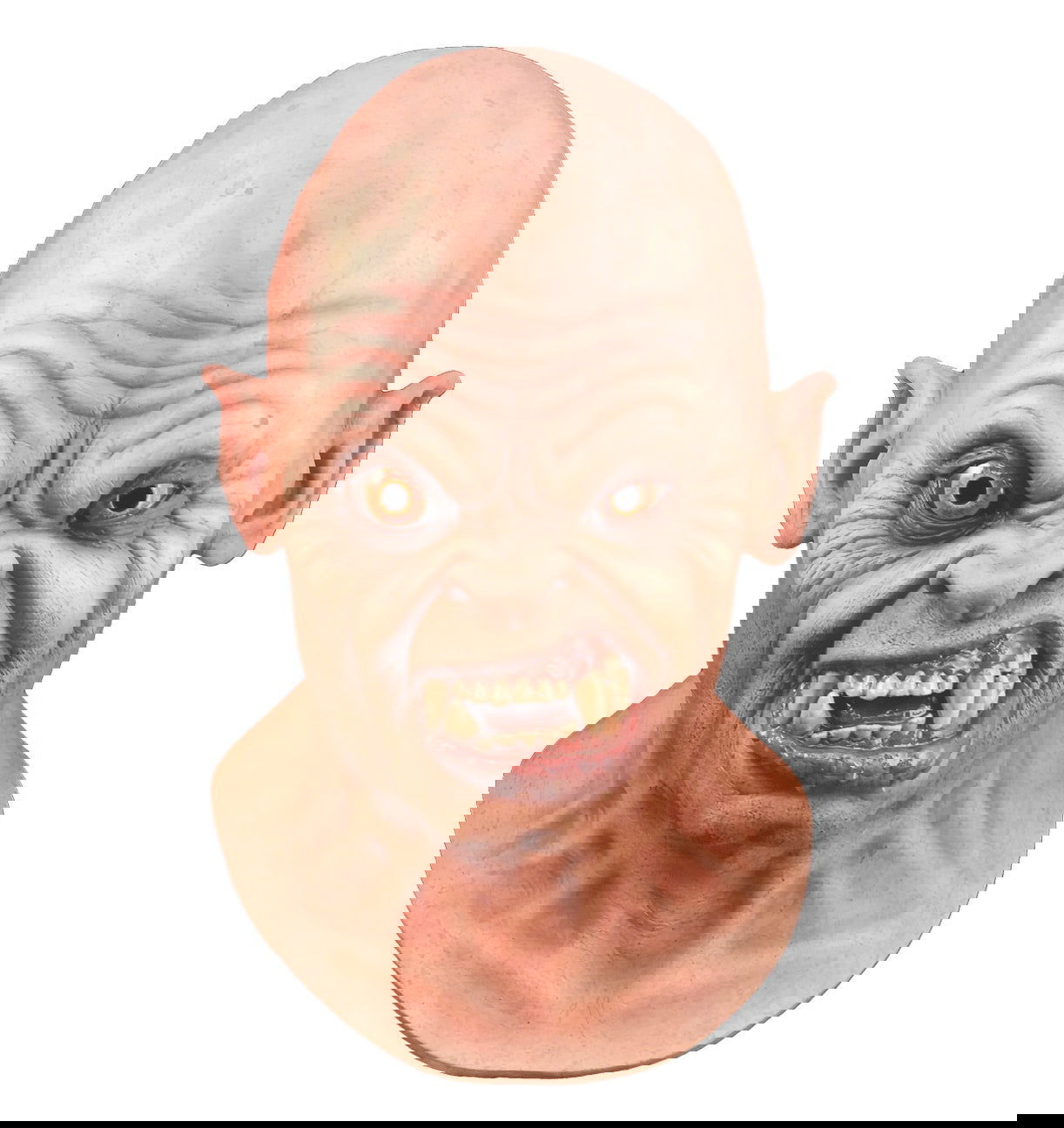 Authentic American Werewolf in London Bald Demon Movie Mask