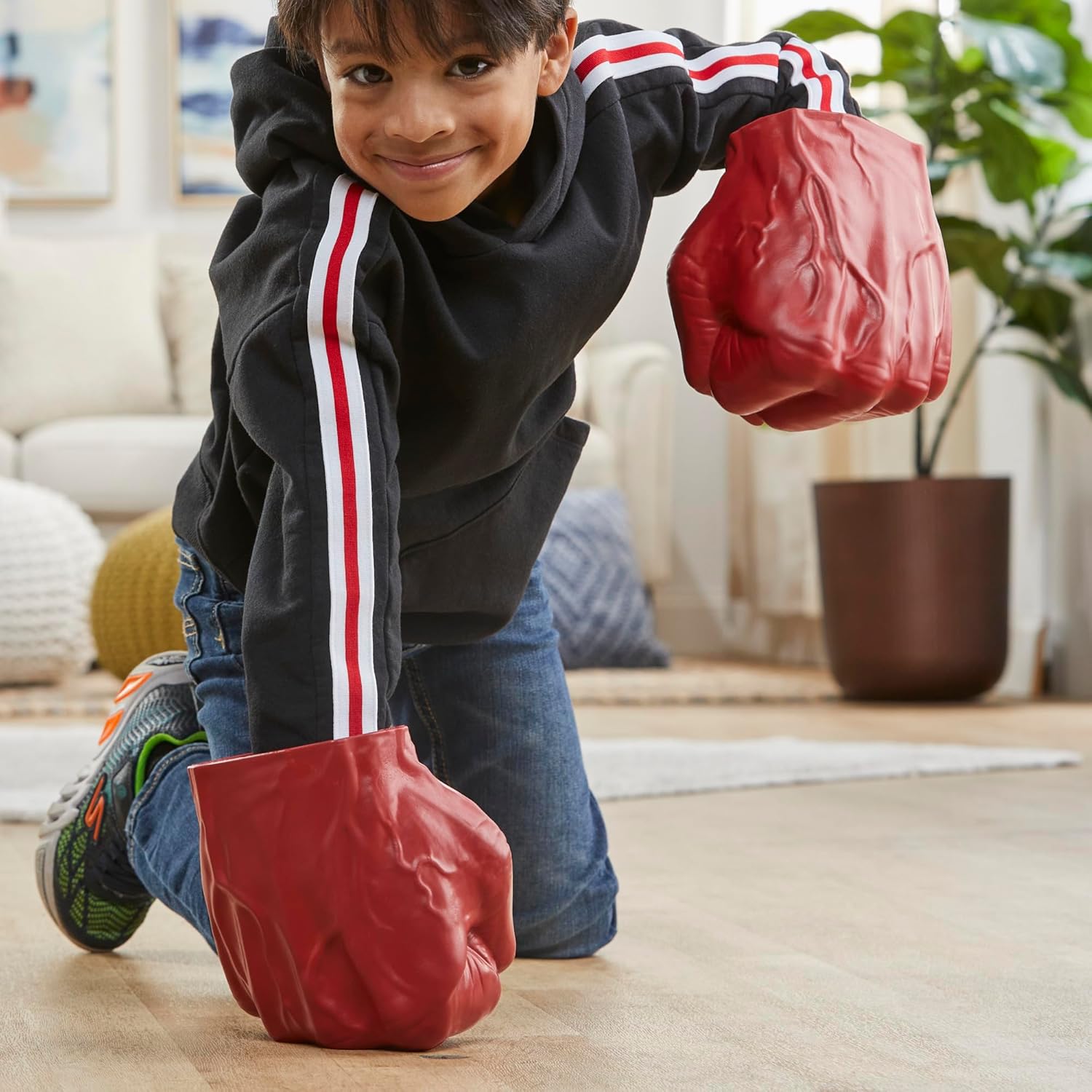 Captain America Brave New World Soft Foam Red Hulk Gamma Smash Fists for Kids