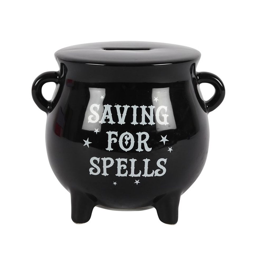 Ceramic Witches' Cauldron-Shaped Coin Saving Box