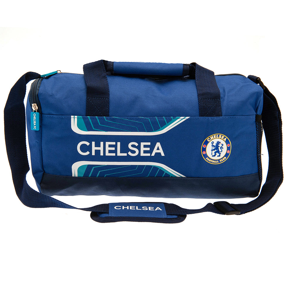 Chelsea FC Stylish Flash Design Duffle Bag for Easy Storage