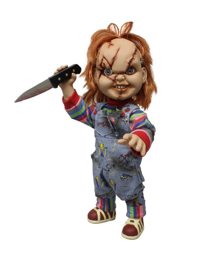 Mezco Designer Series Talking and Scarred Bride of Chucky Homicidal Collectible Doll